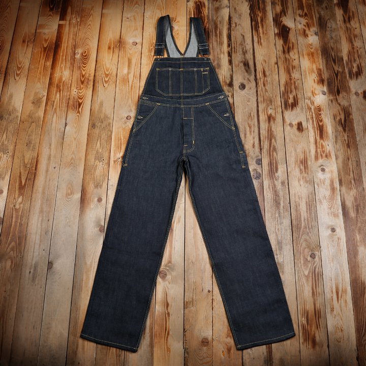 1953 Salopette Mechanic Bib 11oz metal de pike brothers - Vue 5 - Holdfast