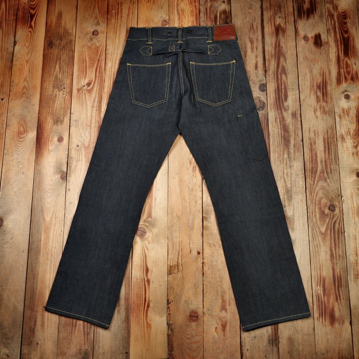 Chopper Pants Denim 11 Oz - Vue 2 - Holdfast