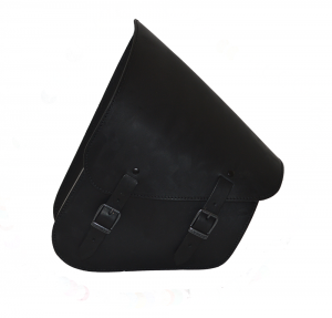 Sacoche Softail Latérale  / Rear Swingarm Bag HD BLACK Leather - Holdfast