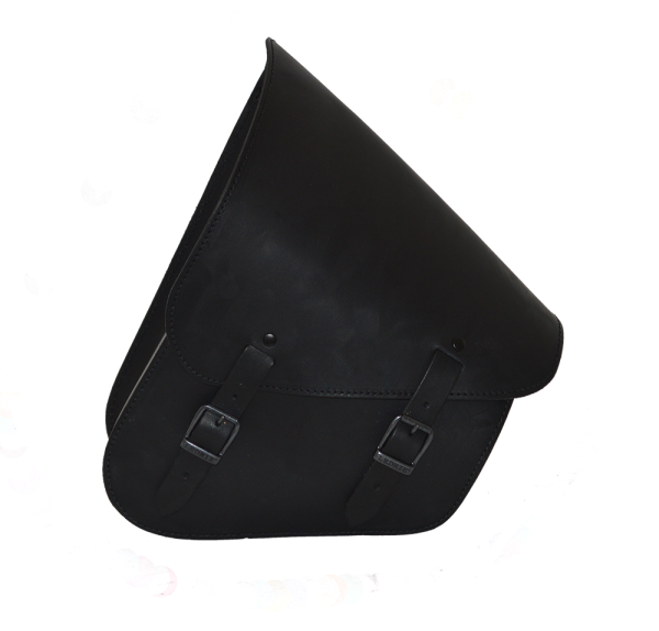 Sacoche Softail Latérale  / Rear Swingarm Bag HD BLACK Leather