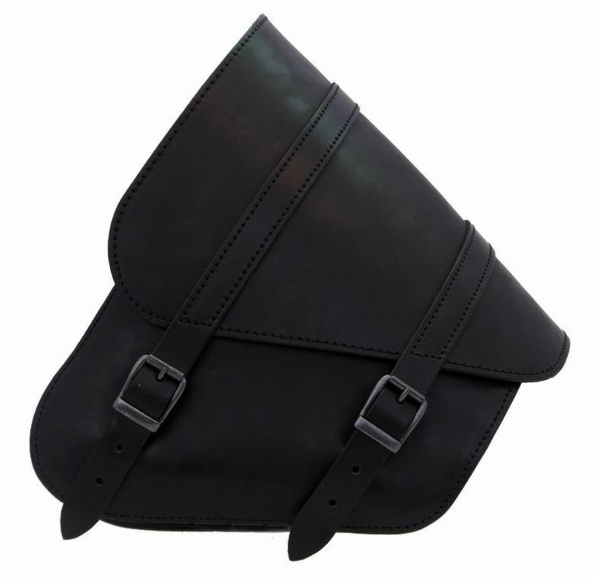 Sacoche Latérale Moto Pour Harley Davidson Softail Fat Boy (1990-2024) - Cuir PU Vintage, étanche, Sangles Rapides - Rangement Supplémentaire, Style Rétro