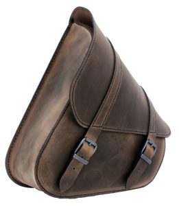 Bolsa vintage marrón para Softail/Swingarm - Holdfast