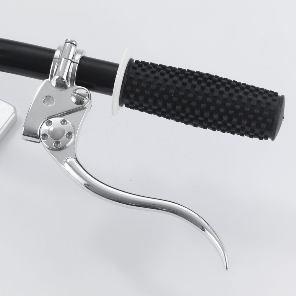 DELUXE LINE CLUTCH LEVER ASSEMBLY ALUMINUM (polish)/ LEVIER EMBRAYAGE ALU POLI