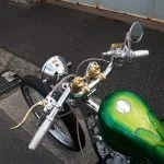 DELUXE LINE CLUTCH LEVER ASSEMBLY ALUMINUM & BRASS (polish) - Vue 3 - Holdfast