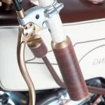 DELUXE LINE CLUTCH LEVER ASSEMBLY ALUMINUM & BRASS SATIN - Vue 3 - Holdfast