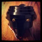 Black LED brake light "Iron" with brass screw - View 2 - Holdfast