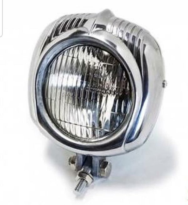 Electroline vintage motorcycle headlight