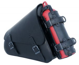 sacoche guidon cuir sportster moto holdfast