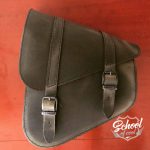 Vintage Brown Softail/Swingarm Bag - View 5 - Holdfast