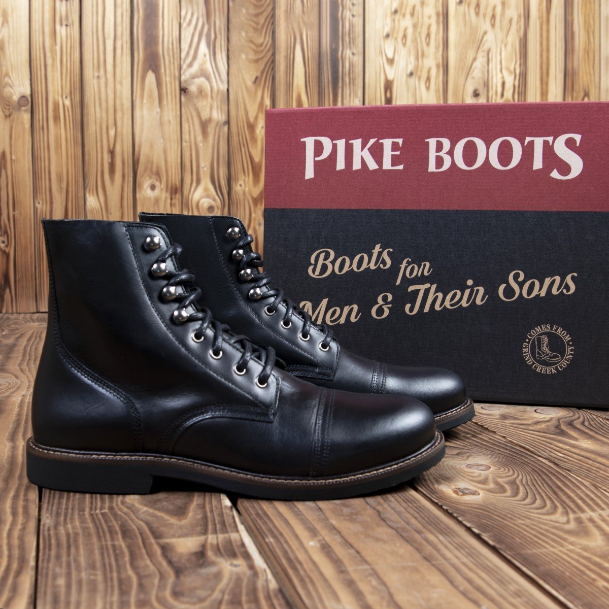 bottes-moto-cuir-vintage-1966-low-quarters - Vue 9 - Holdfast