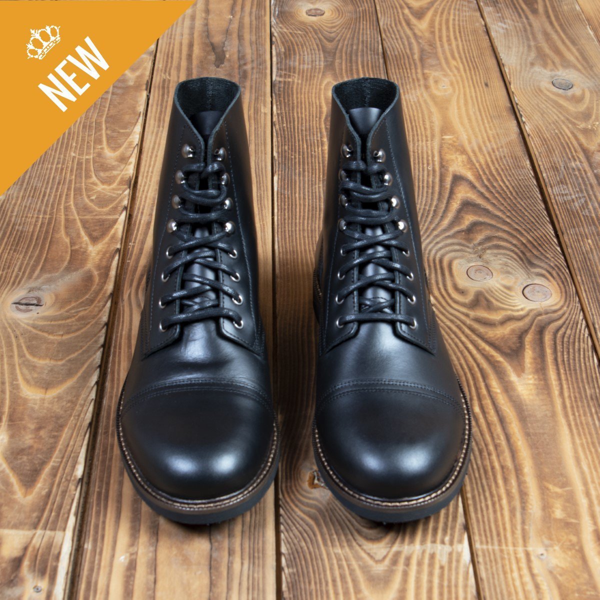 bottes-moto-cuir-vintage-1966-low-quarters - Vue 7 - Holdfast