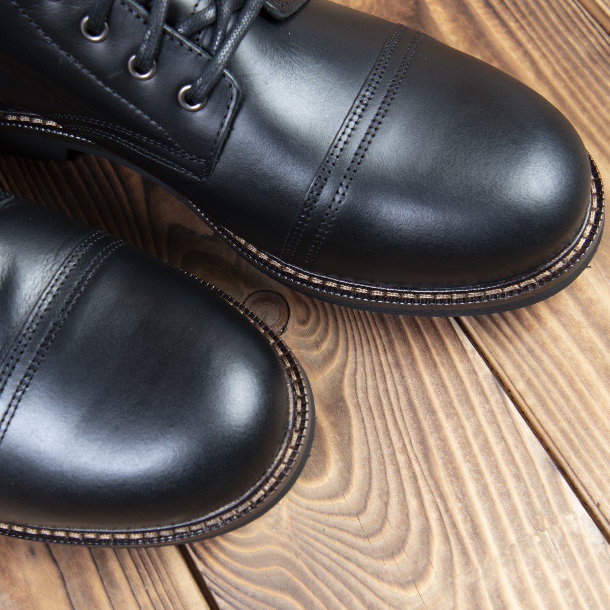 bottes-moto-cuir-vintage-1966-low-quarters - Vue 3 - Holdfast