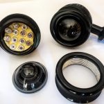 CLIGNOTANTS CUSTOM NOIR EDGE CUT VERRES FUMES - Vue 6 - Holdfast