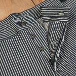 1942 Striped Prisoner Trousers, Hickory 12oz - View 5 - Holdfast