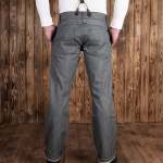 1942 Striped Prisoner Trousers, Hickory 12oz - View 3 - Holdfast