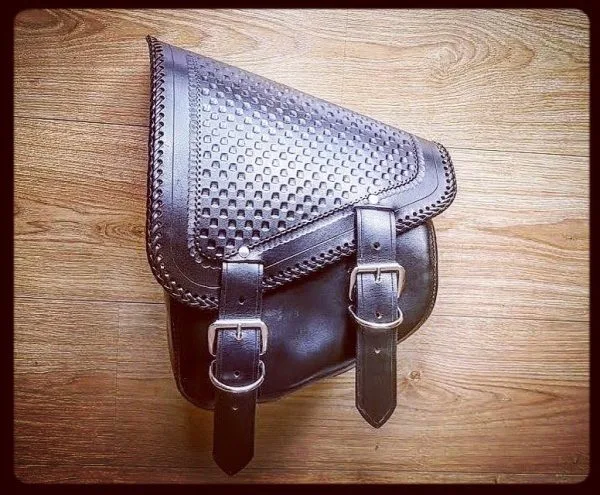 "BLACK SABBATH" LEATHER SIDE BAG