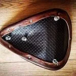 SELLE CUIR MARRON "HOLLISTER" - Vue 4 - Holdfast