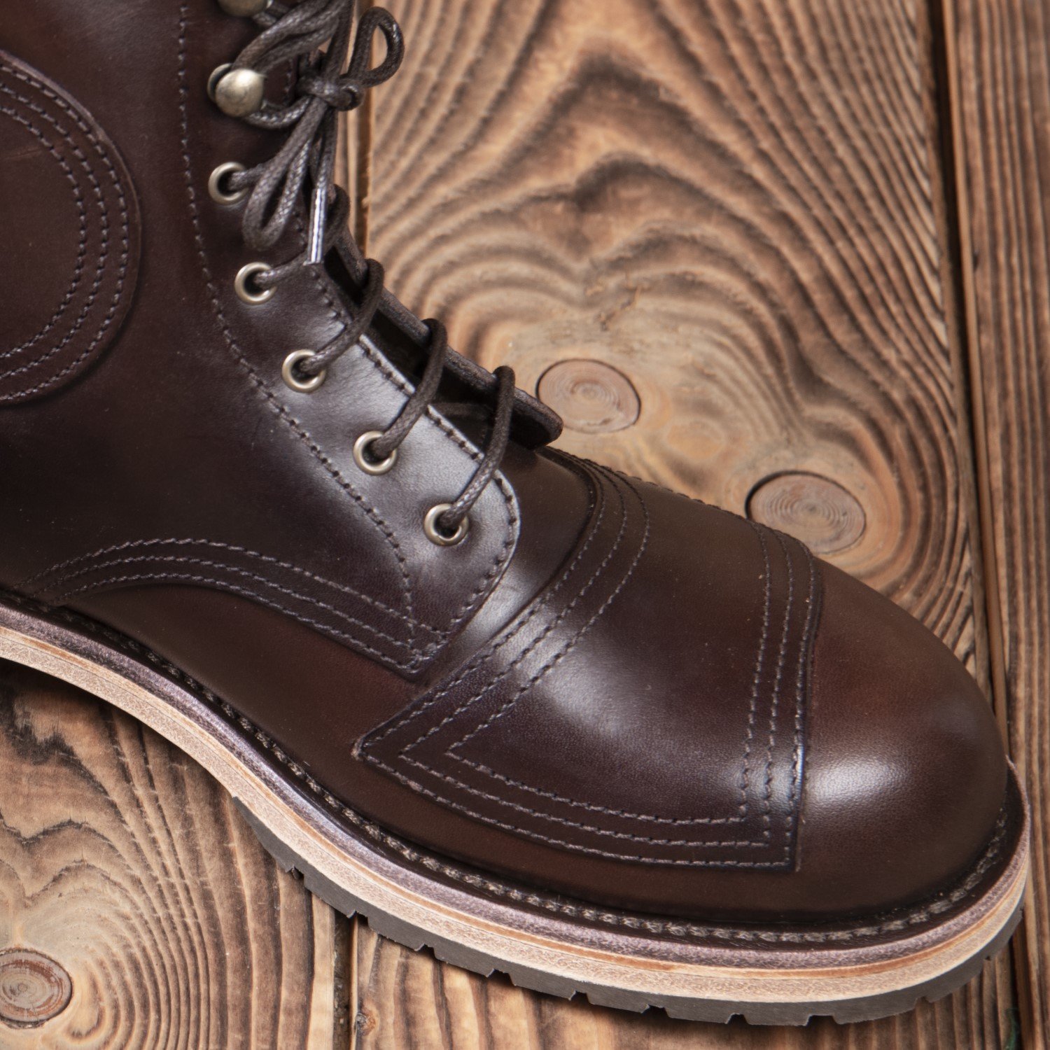 1966 Explorer Boots Brown - Vue 7 - Holdfast