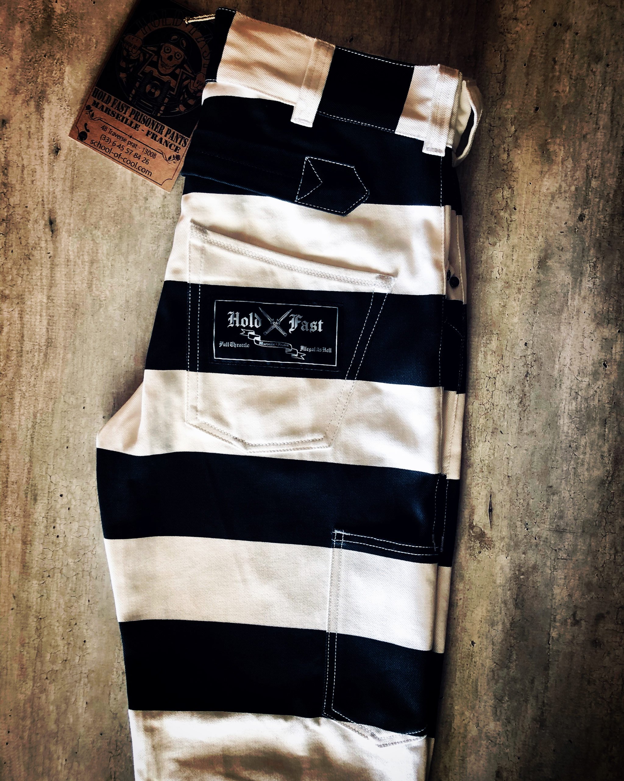 Pantalon Denim Prisonnier HOLD FAST 16Oz - Vue 14 - Holdfast