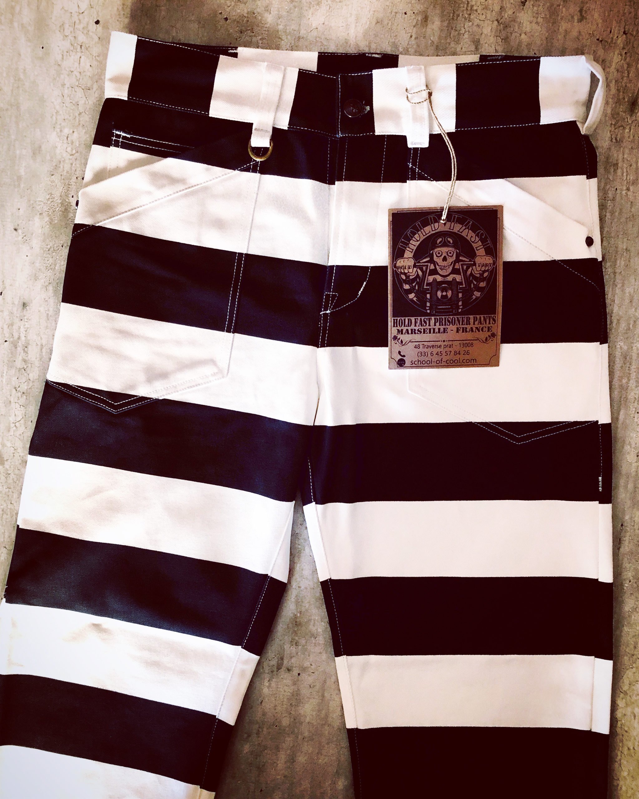 Pantalon Denim Prisonnier HOLD FAST 16Oz - Vue 18 - Holdfast