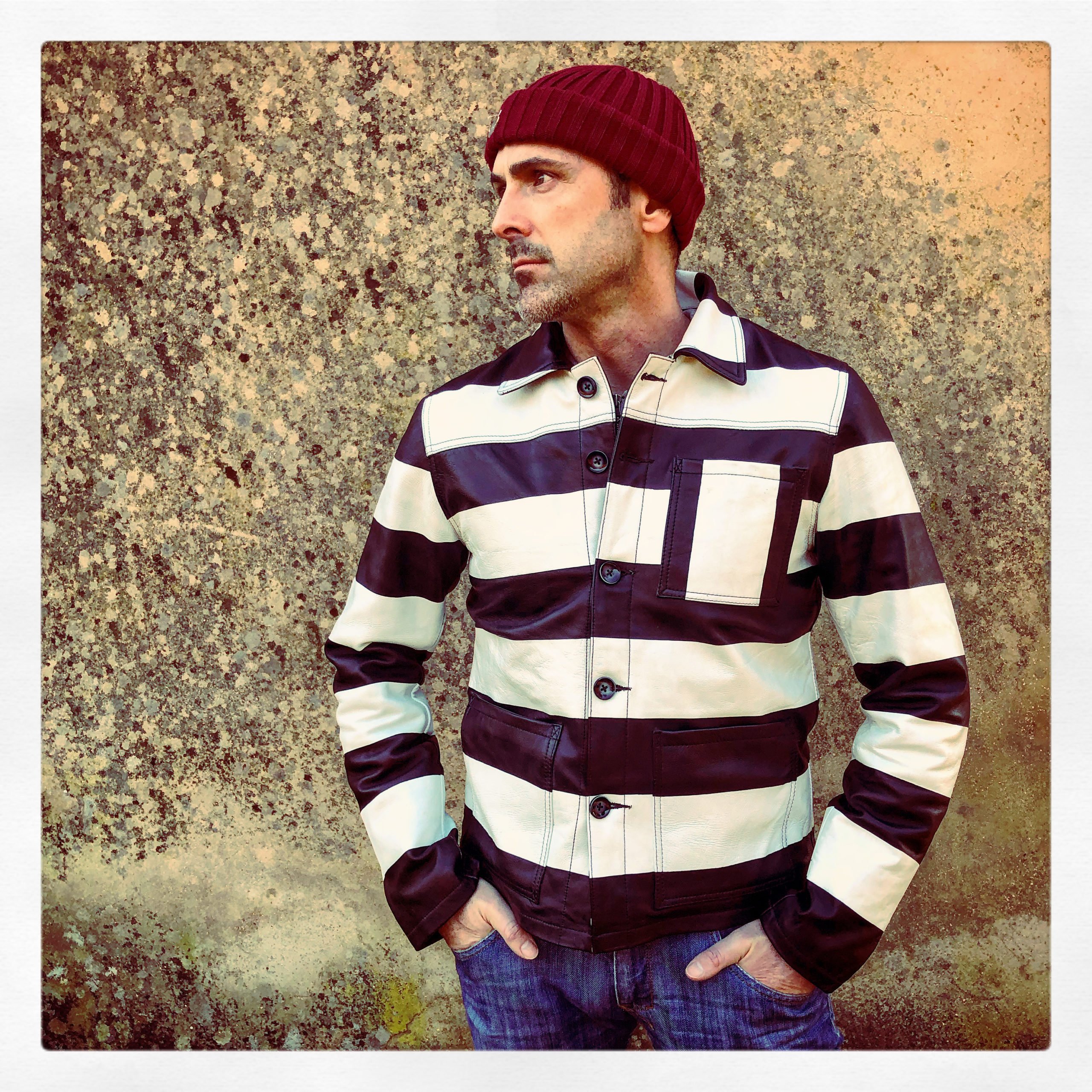 VESTE Prisonnier CUIR  "CAYENNE" Holdfast - Vue 7 - Holdfast