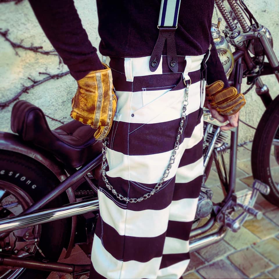 Pantalon Denim Prisonnier HOLD FAST 16Oz - Vue 24 - Holdfast