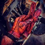 Gants cuir RED BLOODY 1936 Hold Fast - dessus - Holdfast