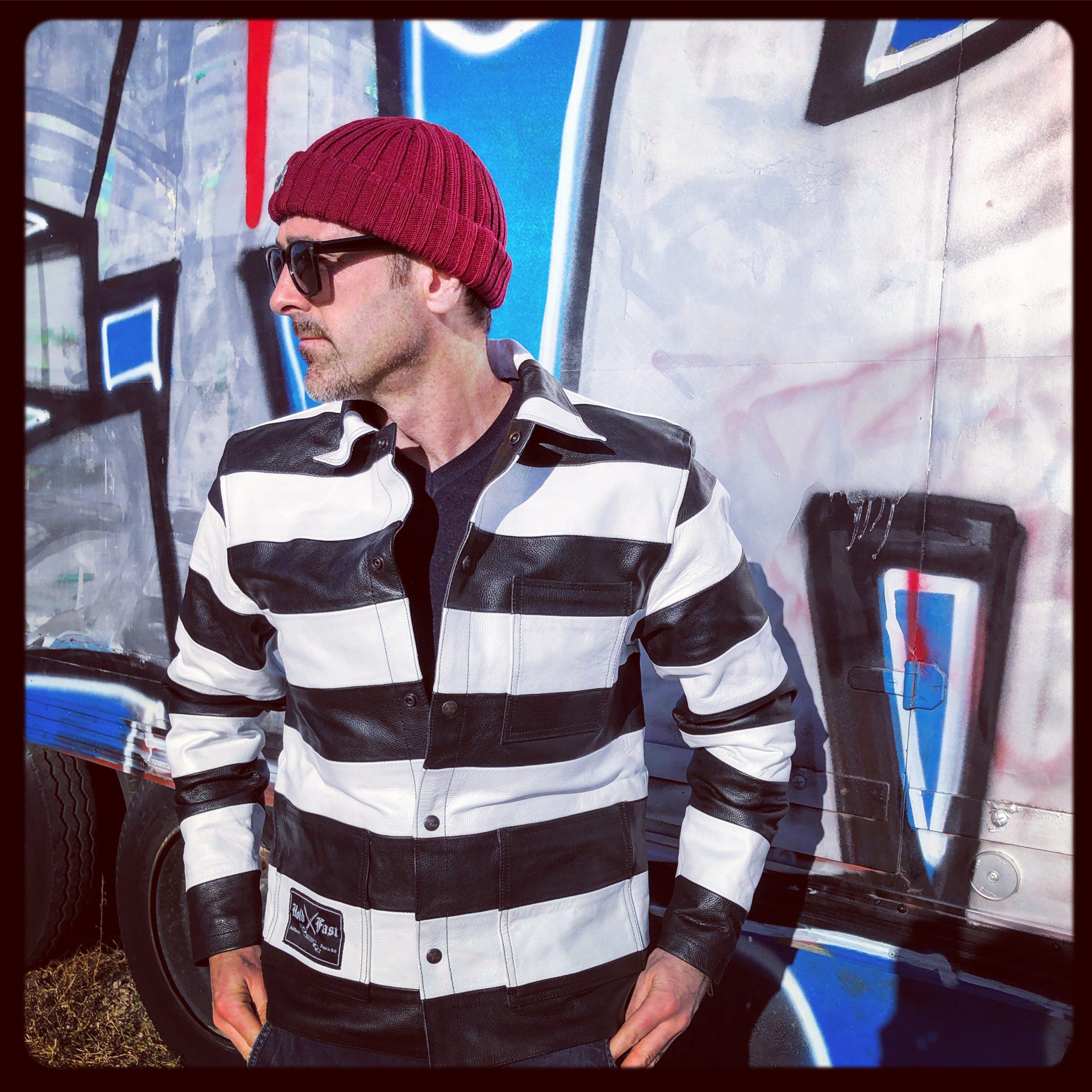 Holdfast „CAYENNE“ LEDER-Häftlingsjacke – Bild 21