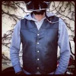gilet-cut-cuir-harley-davidson