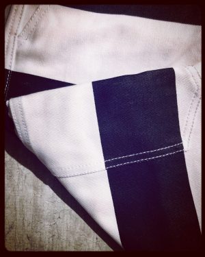 Gefängniskleidung-Denim