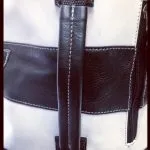 Motorradtasche-Sissi-Bar-handgenähtes Vollnarbenleder