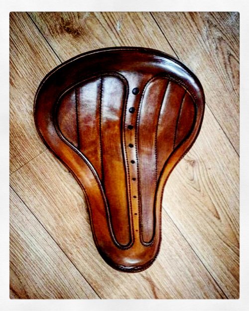 SELLE-CUIR-BOBBER 1935 MEMPHIS - Vue 9 - Holdfast