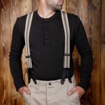 Tirantes-vintage-Large-Brown-Pike-Brothers-bikers-pants-prisoner-convic-front