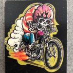 Sticker Japan rider - Vue 2 - Holdfast