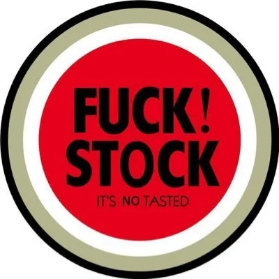 Decal Autocollant FUCK STOCK