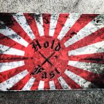 Autocollant Drapeau Japonais Hold Fast - Holdfast