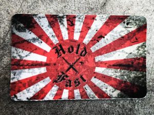Autocollant Drapeau Japonais Hold Fast - Holdfast