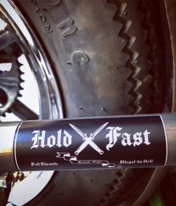 STICKER HOLD FAST - ILLEGAL AS HELL