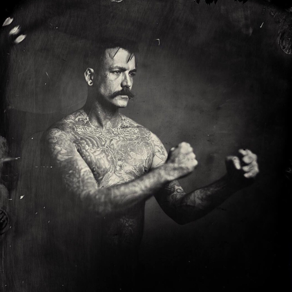 OLD SCHOOL "THE BOXER" STICKER
