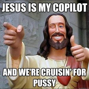STICKER-Harley davidson-JESUS