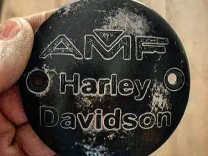 Point Cover / Ignition cover vintage HD AMF