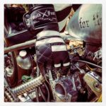 GANTS CUIR JAPAN STYLE MATELASSES HOLD FAST FULL THROTTLE - profil - Holdfast