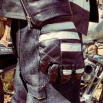 GANTS CUIR JAPAN STYLE MATELASSES HOLD FAST FULL THROTTLE - interieur - Holdfast