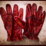 Gants cuir RED BLOODY 1936 Hold Fast - poing ferme - Holdfast