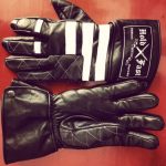 GANTS CUIR JAPAN STYLE MATELASSES HOLD FAST FULL THROTTLE - fermeture - Holdfast