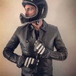 GANTS CUIR JAPAN STYLE MATELASSES HOLD FAST FULL THROTTLE - vue laterale - Holdfast
