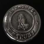 Air Carburator Cover "In Chopper We Trust" - Vue 2 - Holdfast