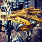 Gants cuir bronze 1936 Hold Fast Motostuka - paire complete - Holdfast