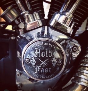 Point Cover / Ignition cover HOLD FAST for harley-davison - Holdfast