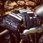 GANTS CUIR JAPAN STYLE MATELASSES HOLD FAST FULL THROTTLE - vue arriere - Holdfast